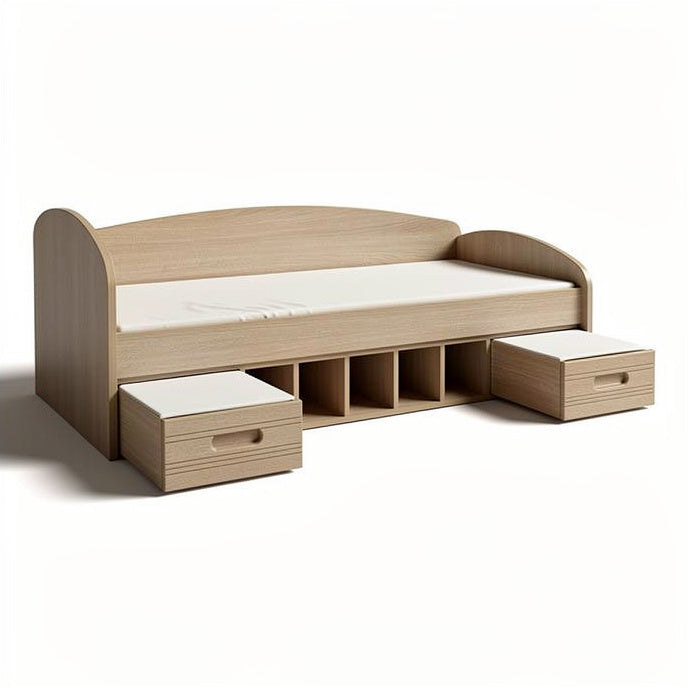 **Technische titel in het Nederlands:** Multifunctionele houten bedbank met opslaglades