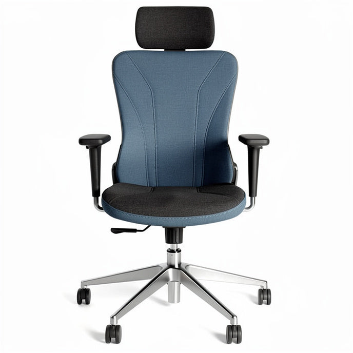 **Ergonomische bureaustoel met verstelbare rugleuning en armleuningen**